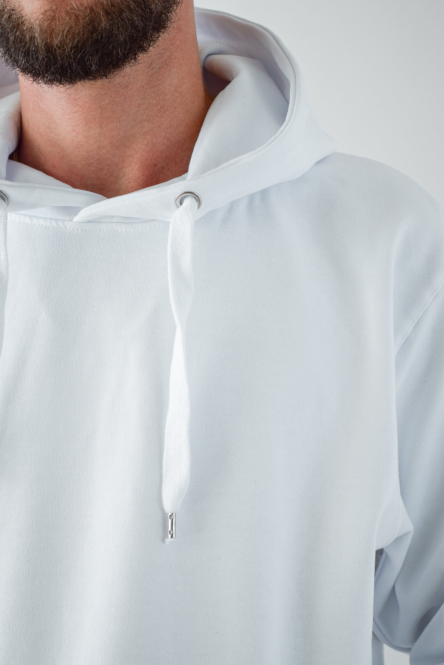 Hoodie Heavy, Hvid