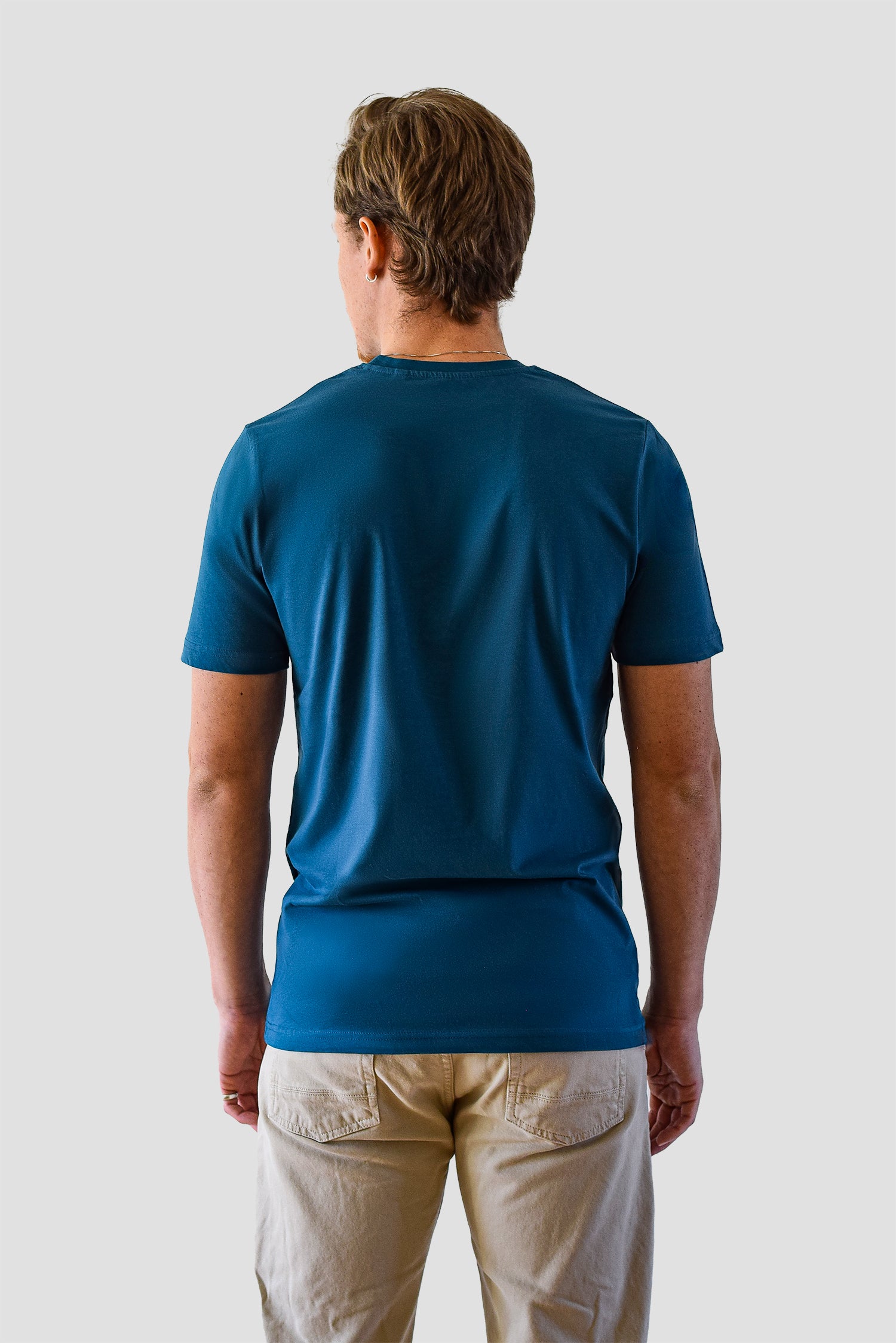 Organic Basic T-shirt, Mørkeblå