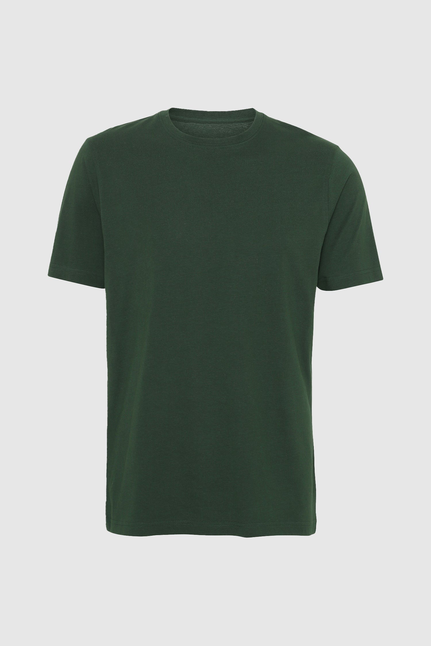 Organic Basic T-shirt, Mørkegrøn