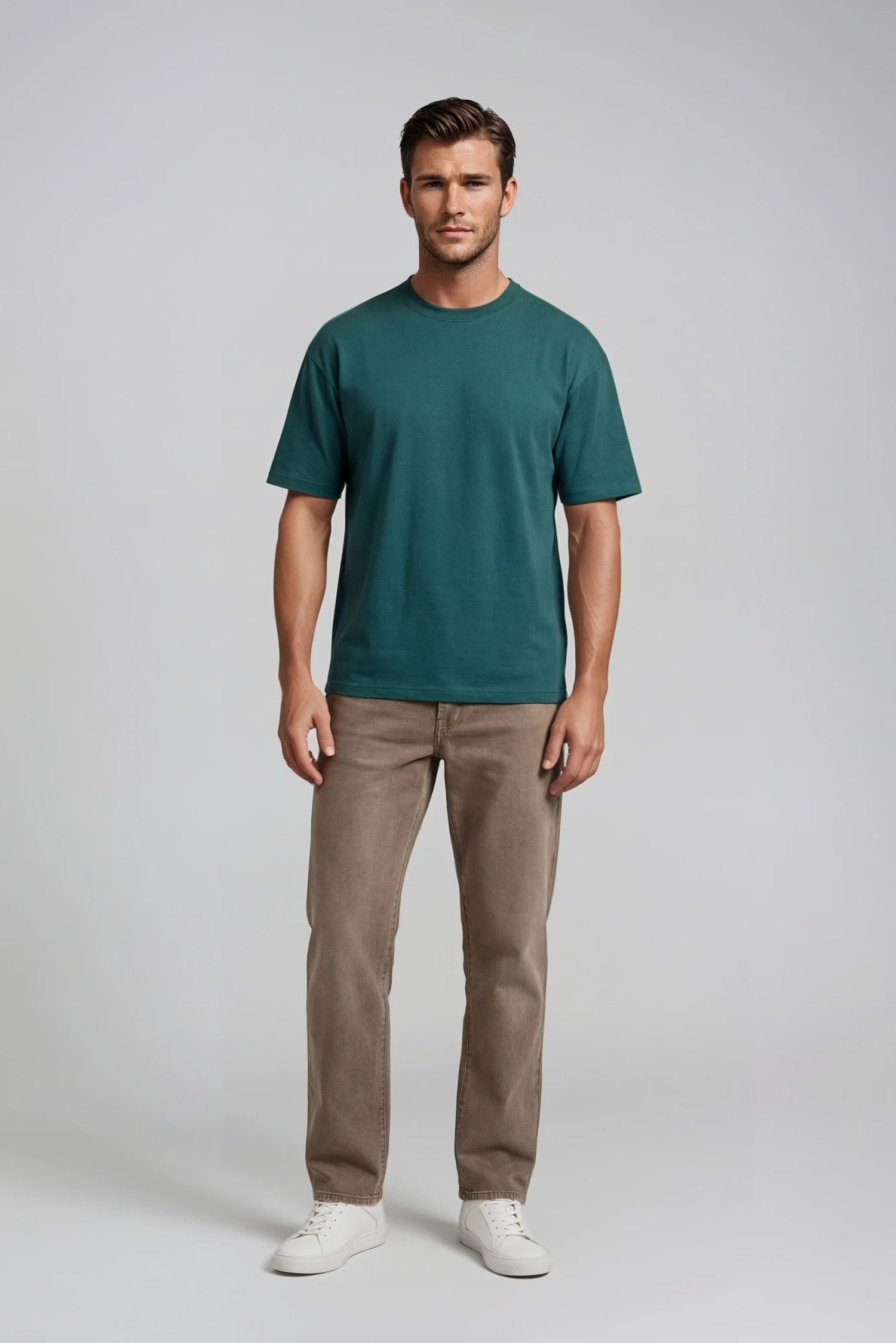 Box Fit T-shirt, Ocean Blue