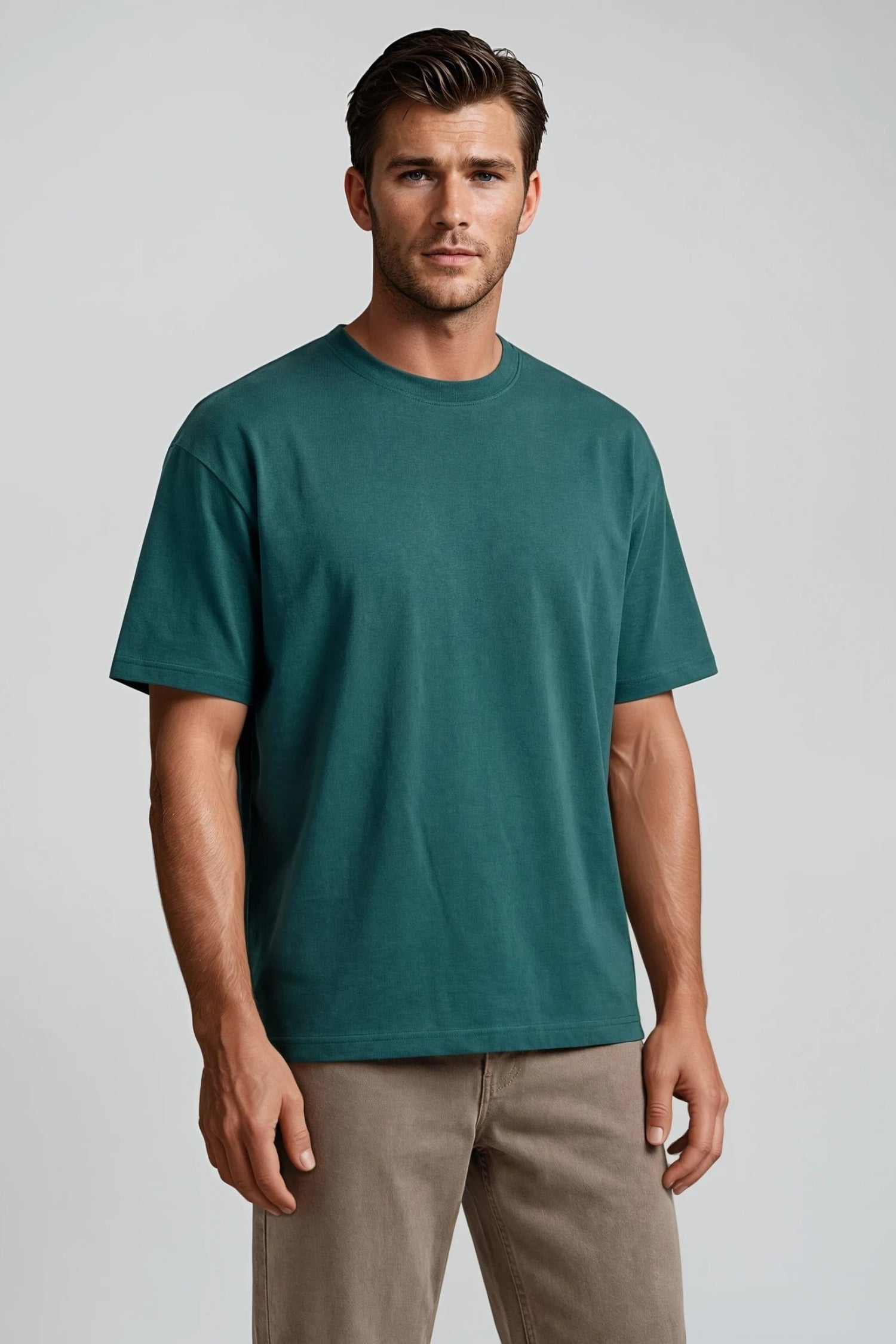 Box Fit T-shirt, Ocean Blue