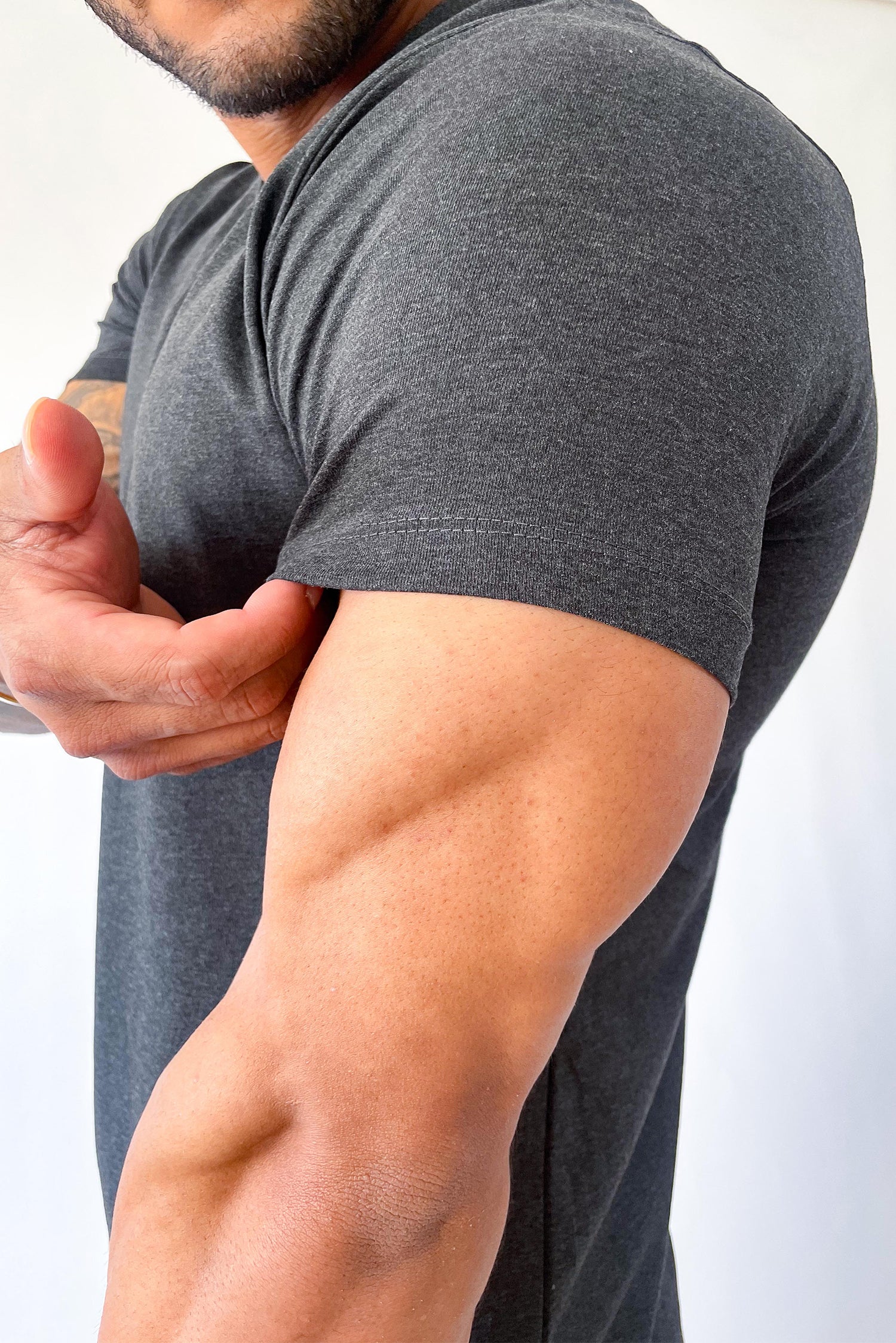 Muscle T-shirt, Mørkegrå