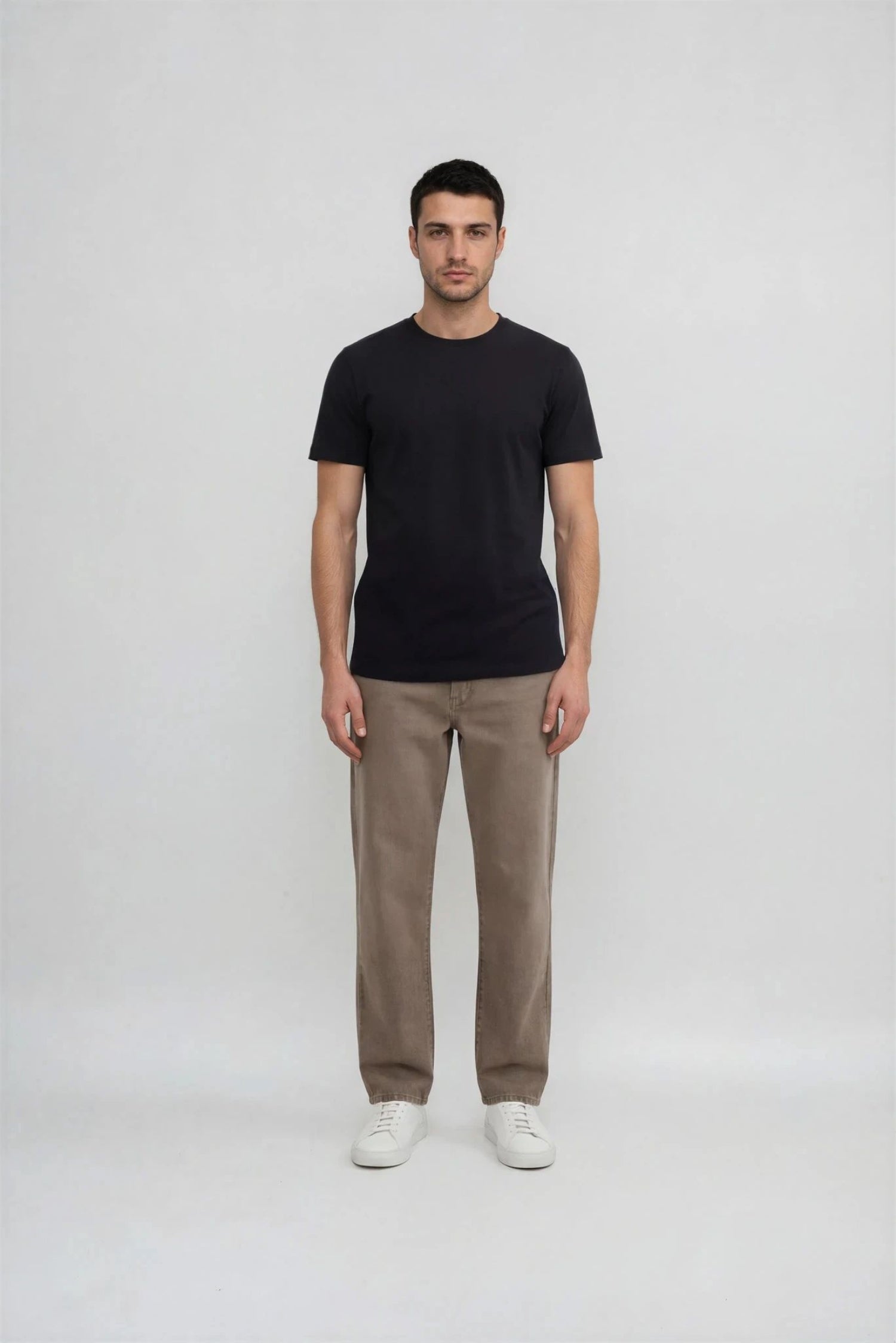 Organic Basic T-shirt, Sort