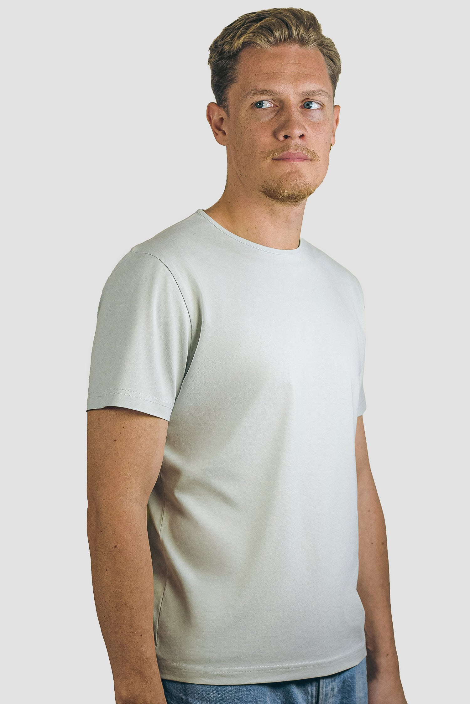 Pima T-shirt Light Grey