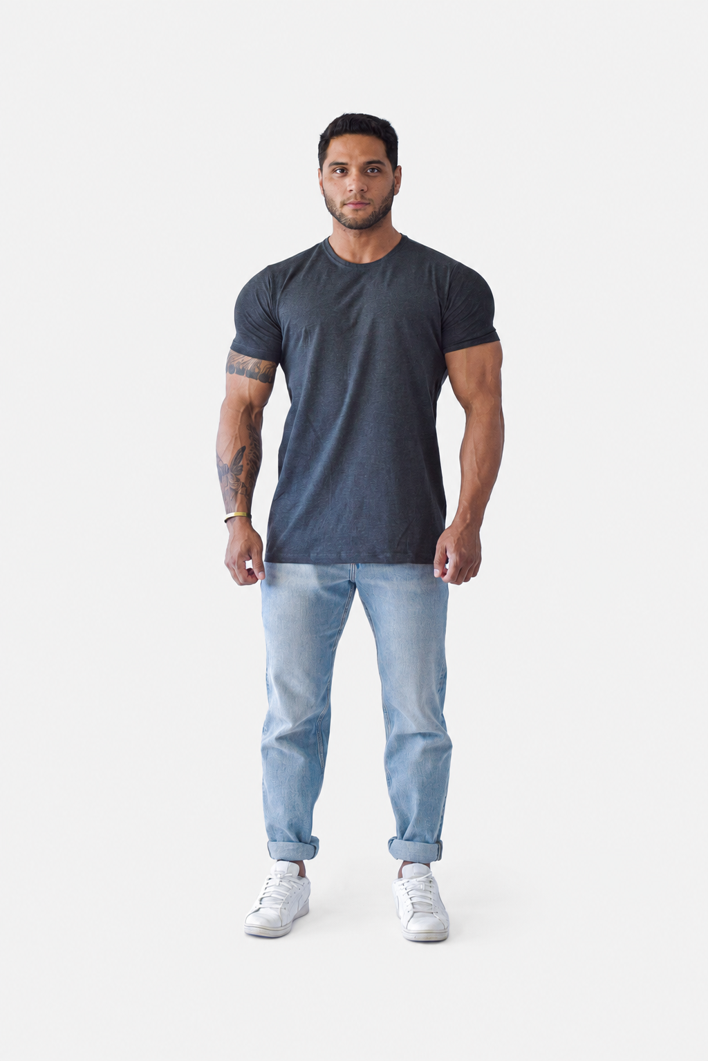 Muscle T-shirt, Mørkegrå