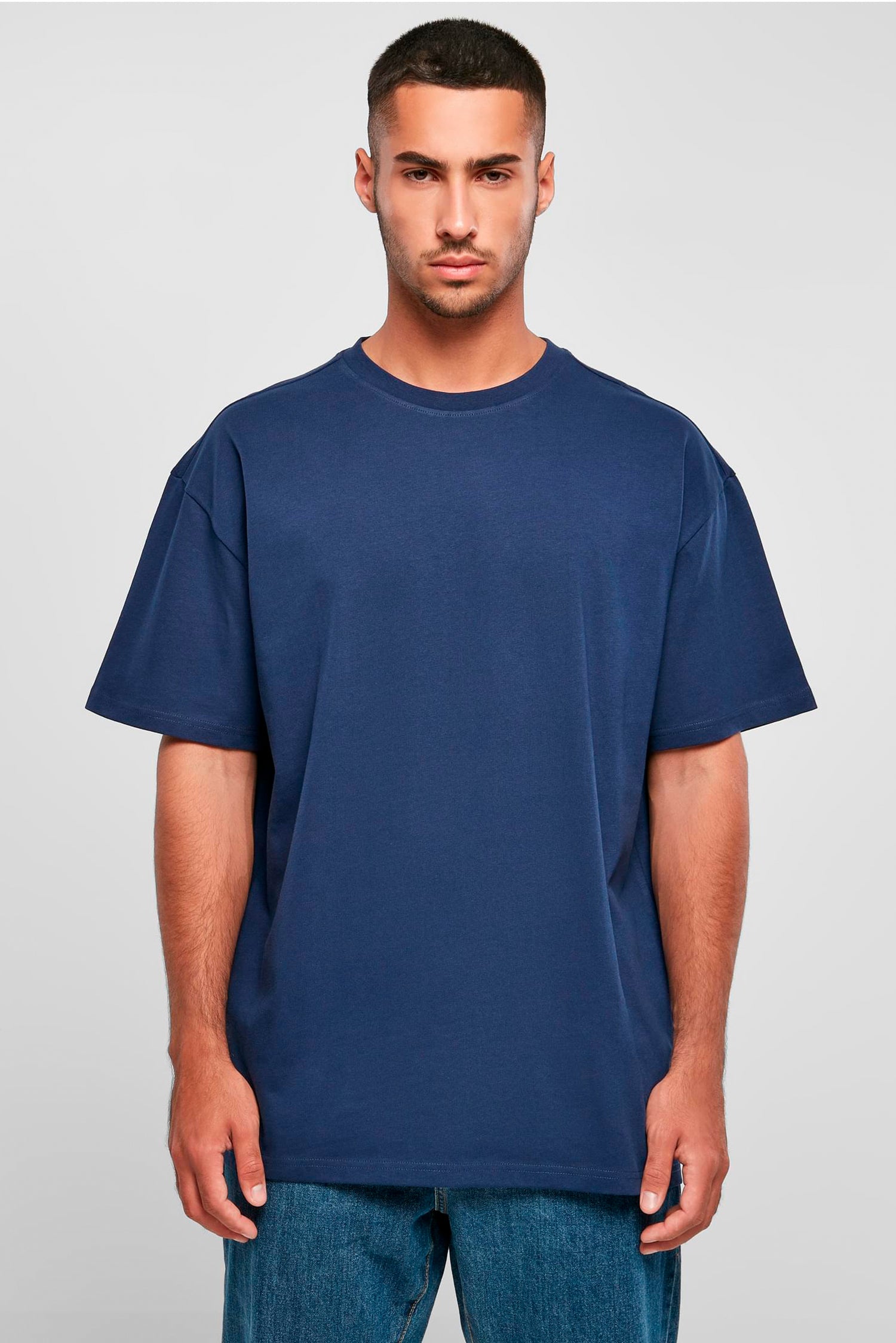 Box Fit T-shirt, Navy Blue