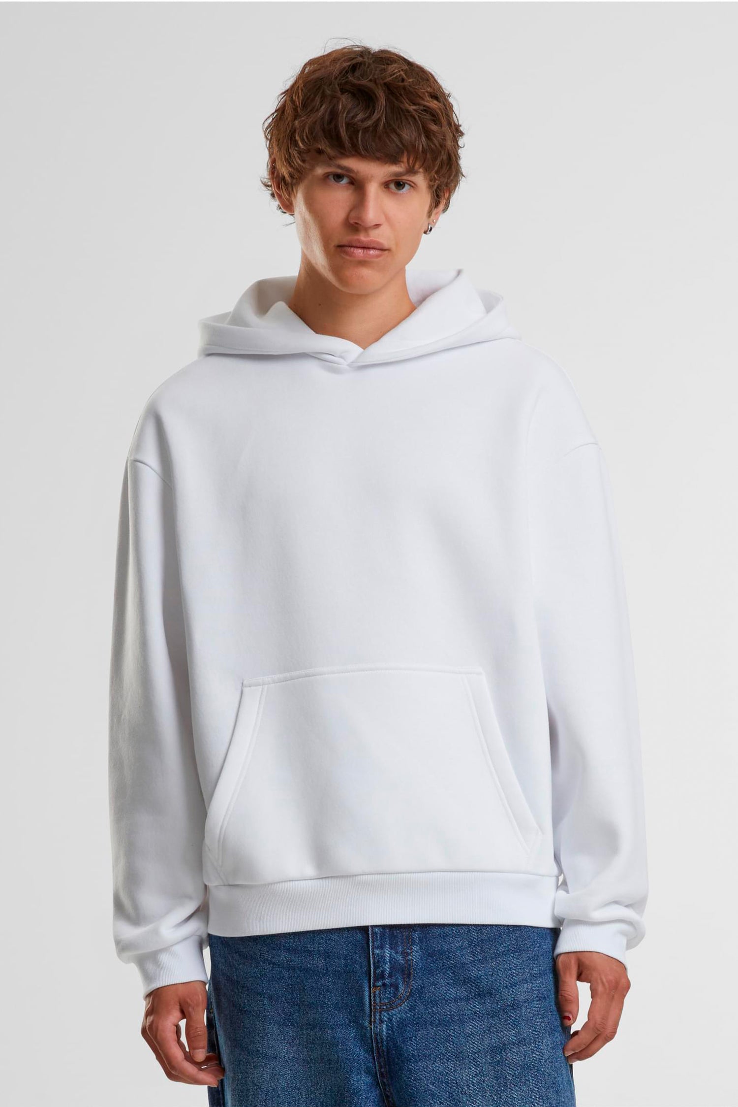 Cotton Hoodie White