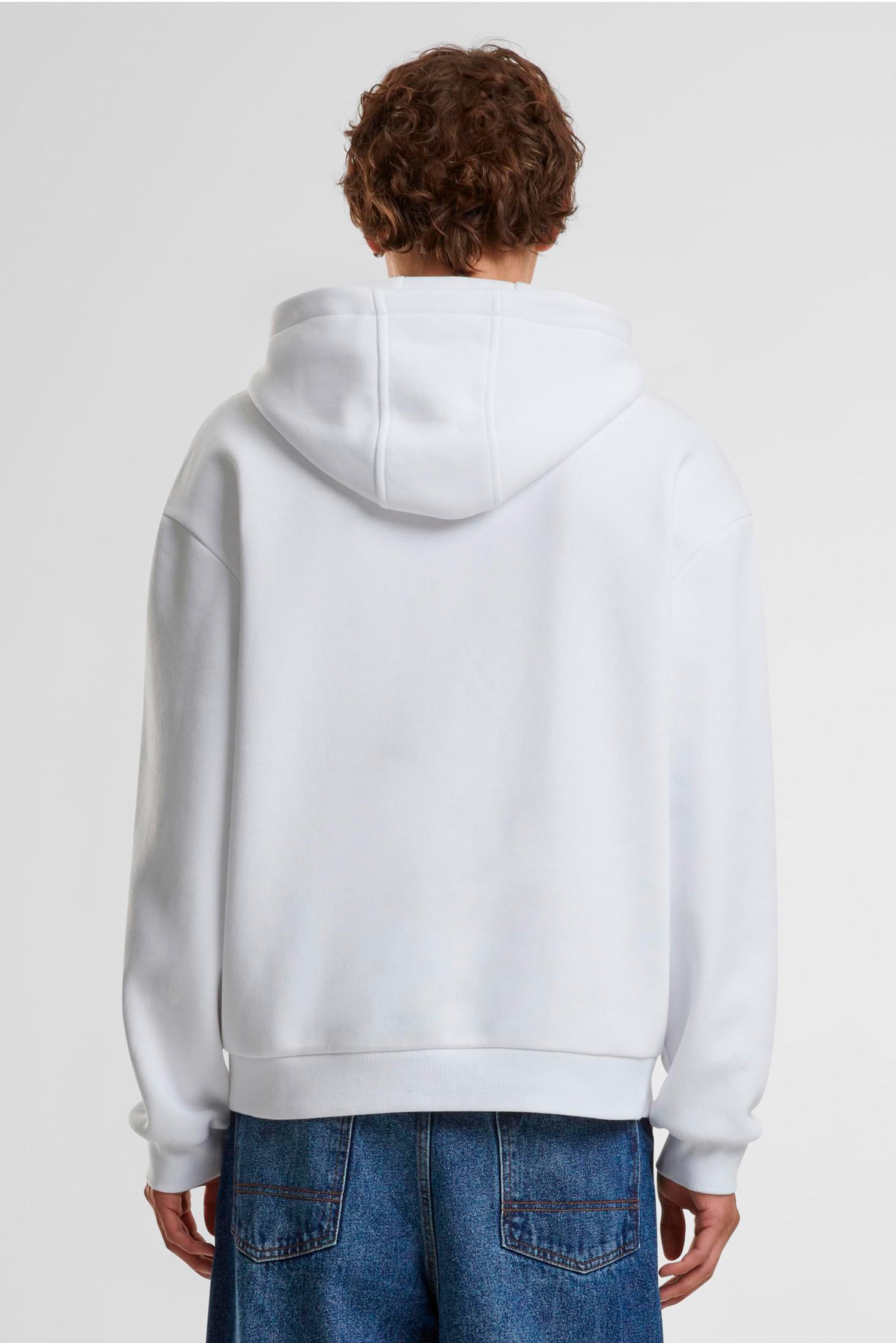 Cotton Hoodie White