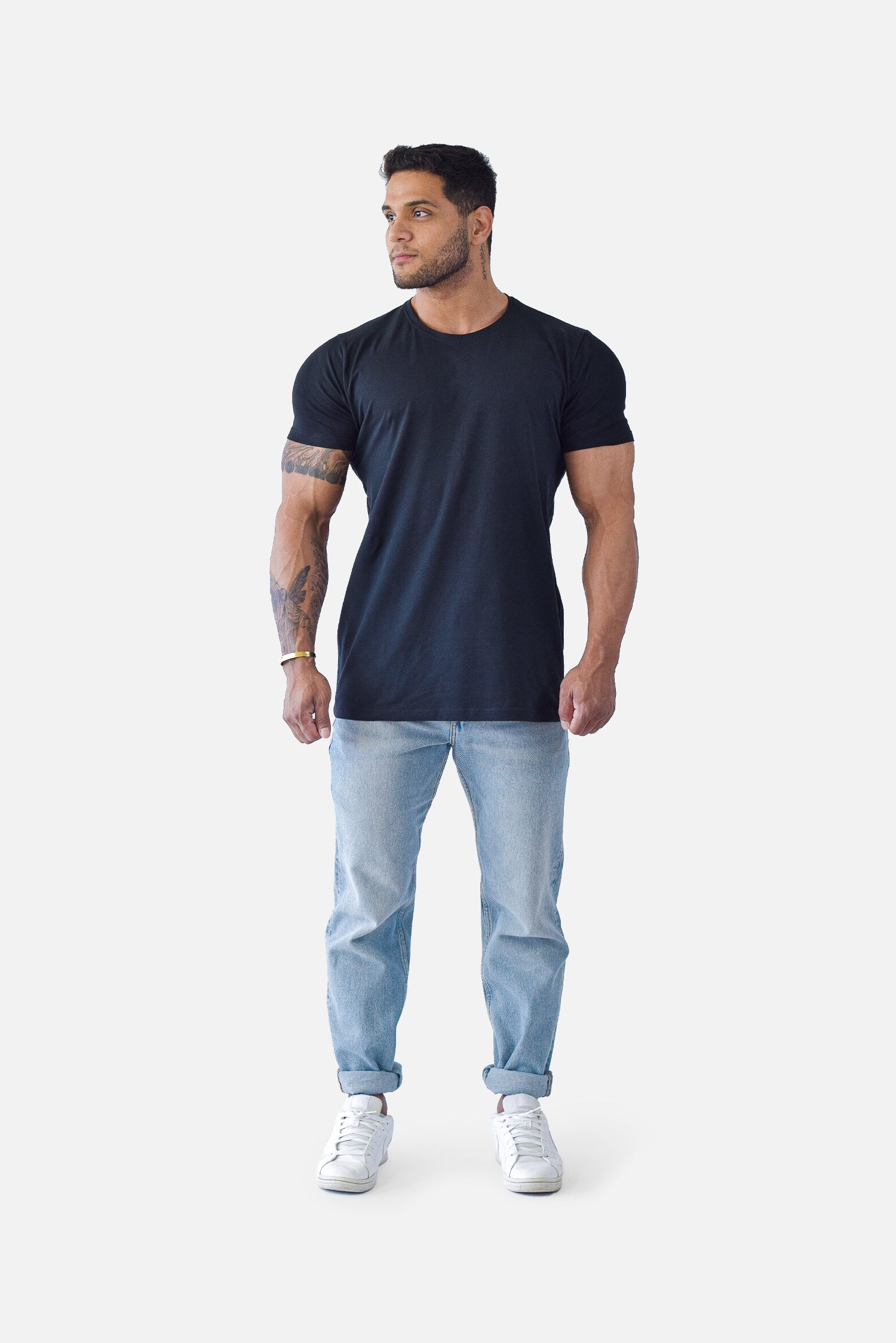 Muscle T-shirt, Sort