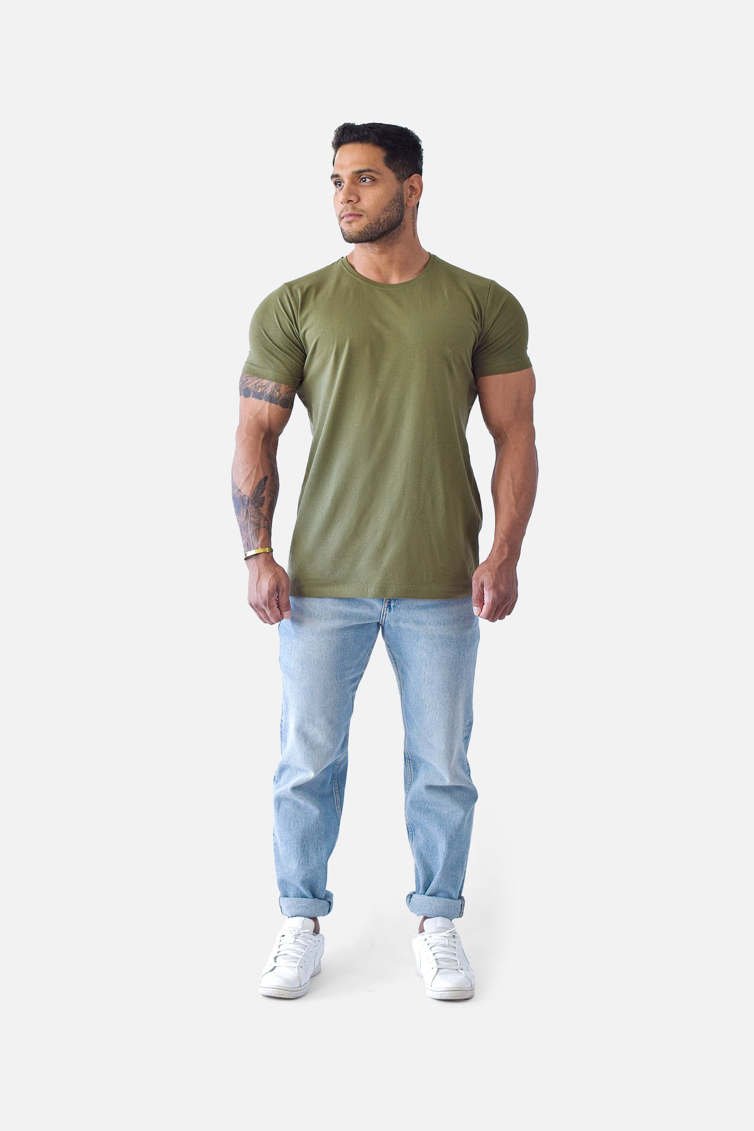 Muscle T-shirt, Army