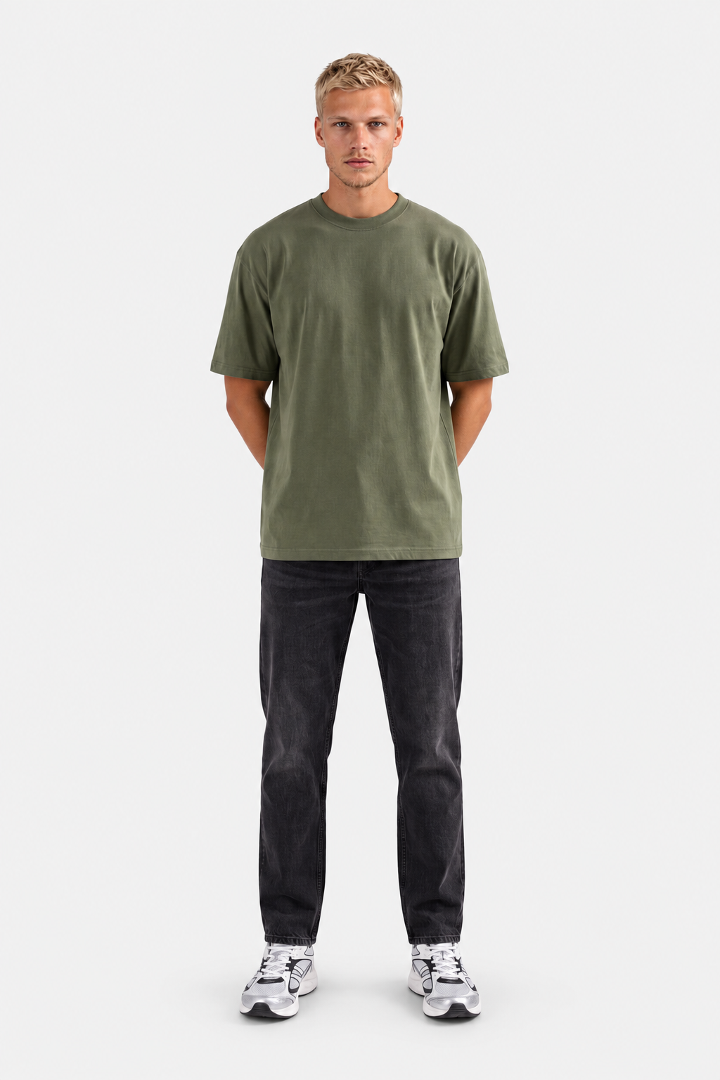 Box Fit T-shirt, Army