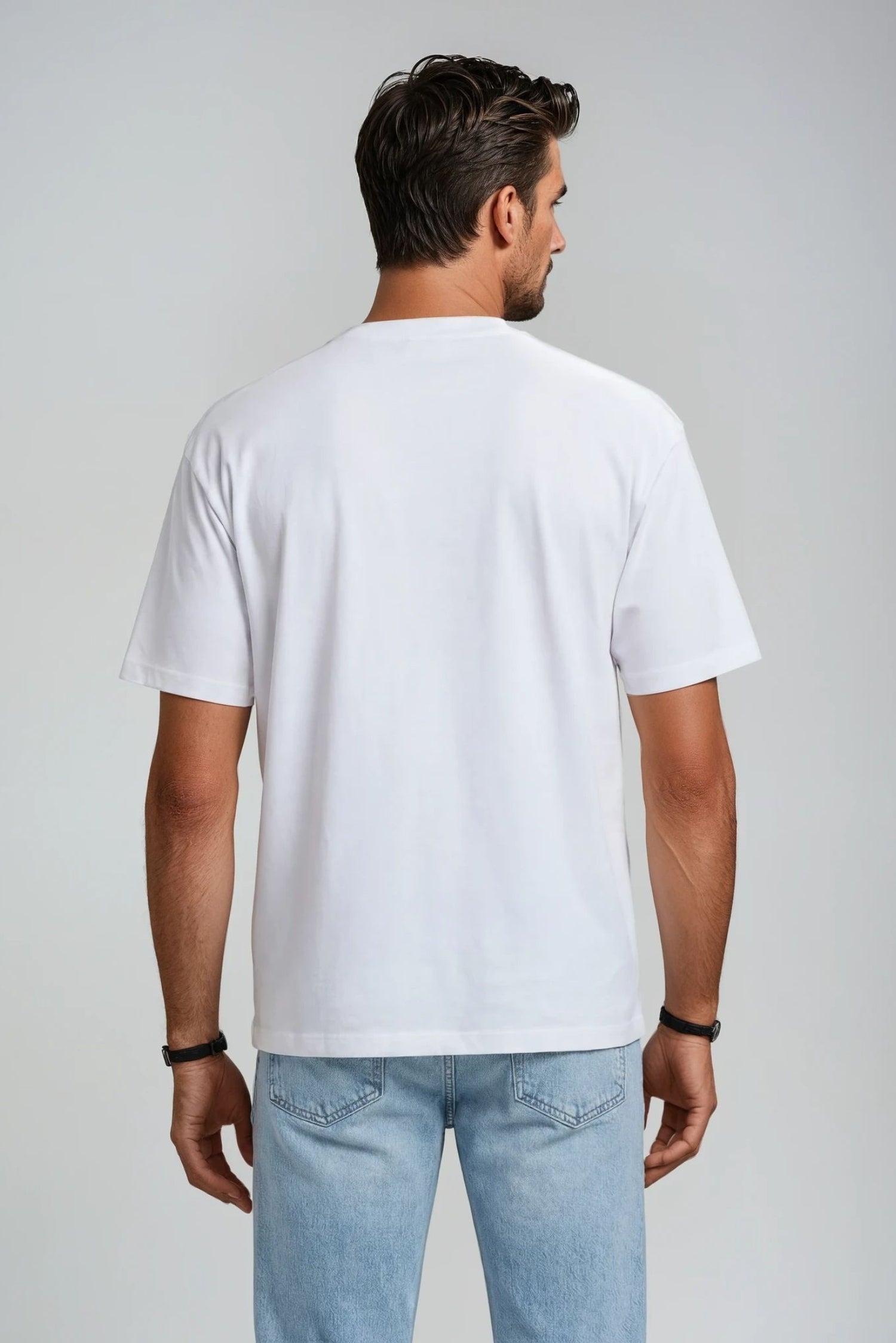 Box Fit T-shirt, Hvid