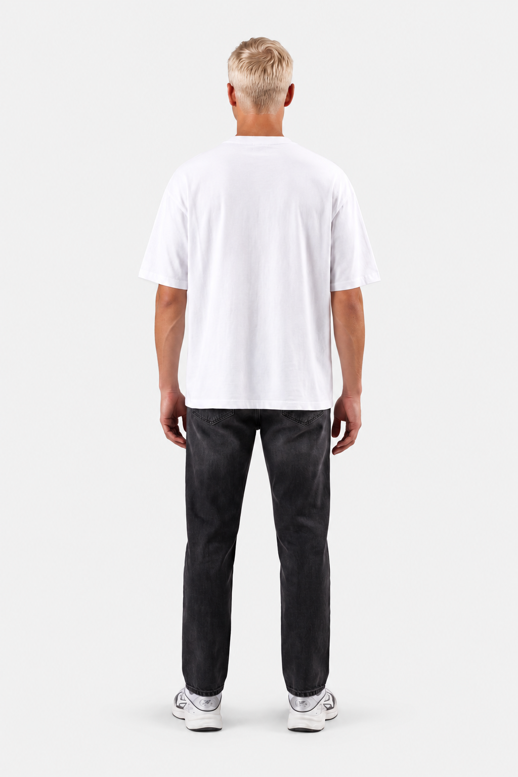 Box Fit T-shirt, Hvid