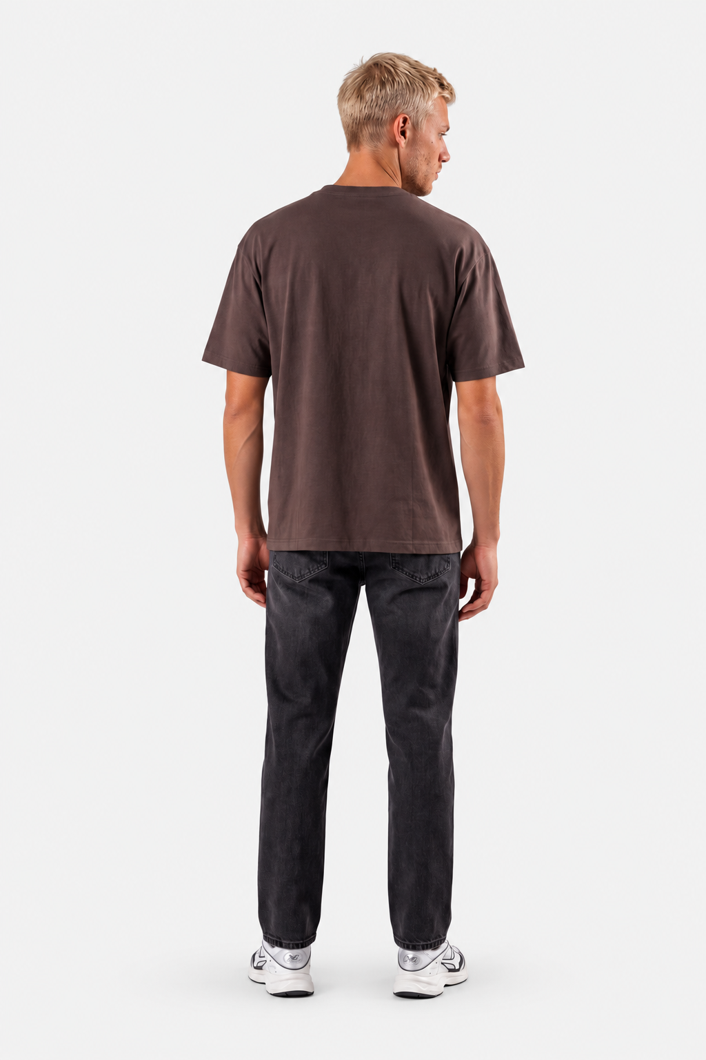 Box Fit T-shirt, Mocha