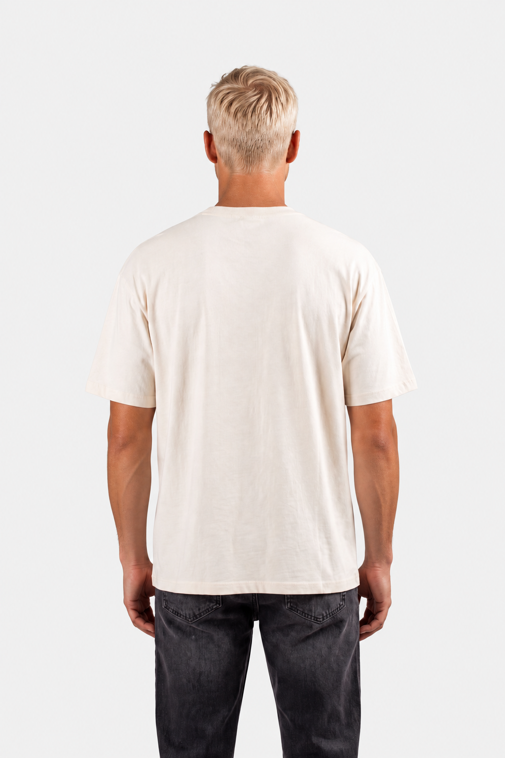 Box Fit T-shirt, Sand