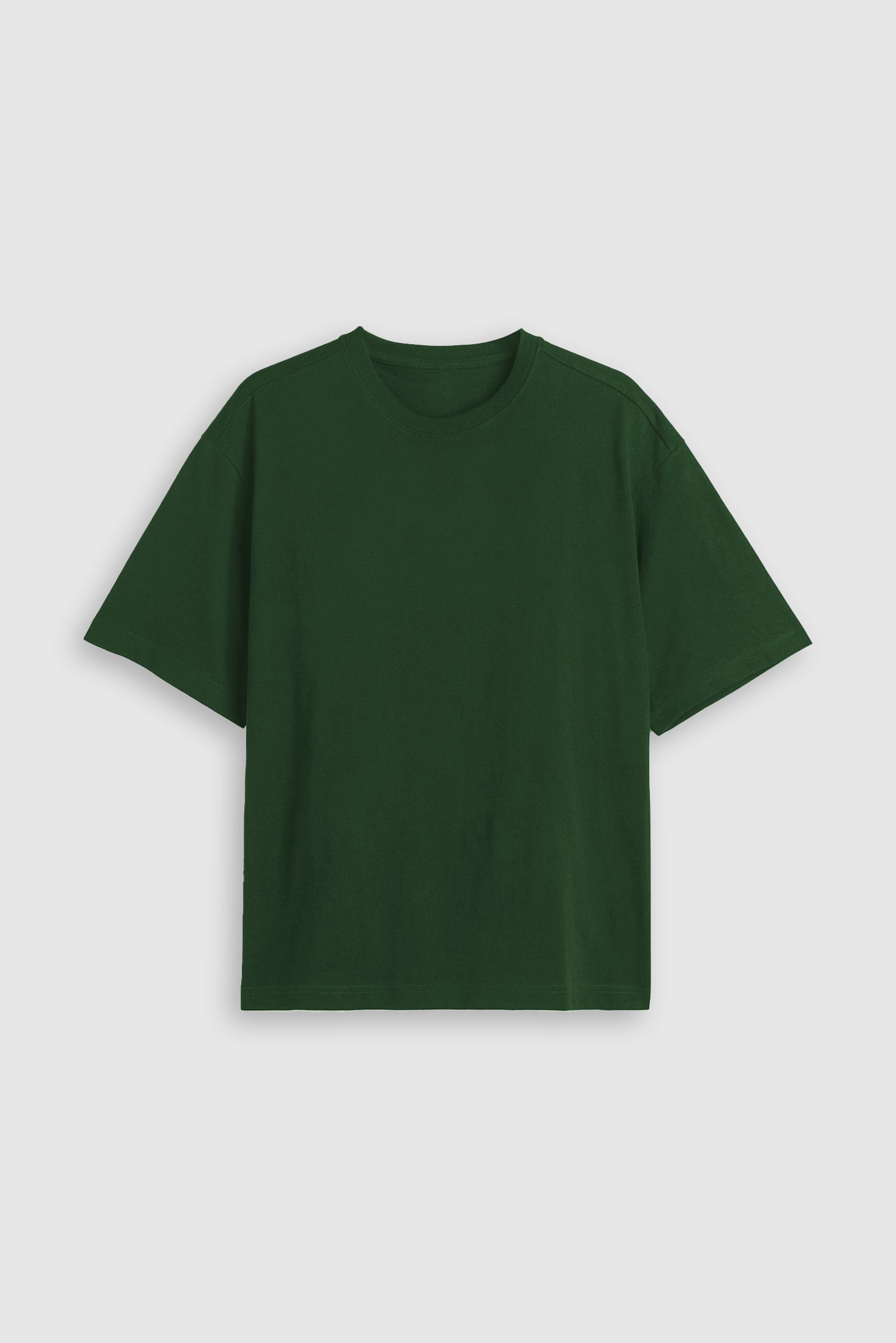 Box Fit T-shirt, Mørkegrøn
