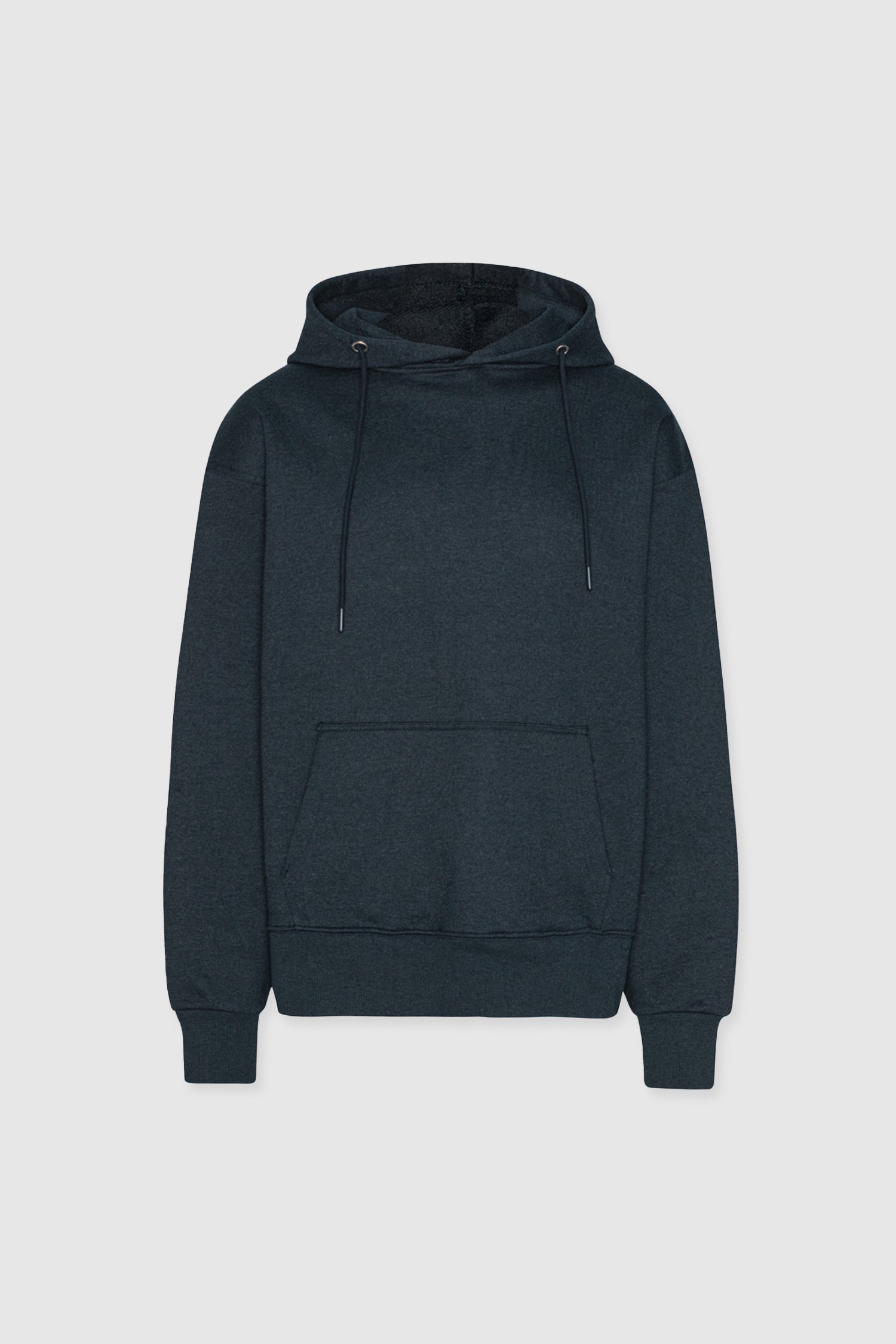 Hoodie Oversize Heavy, Heather Navy