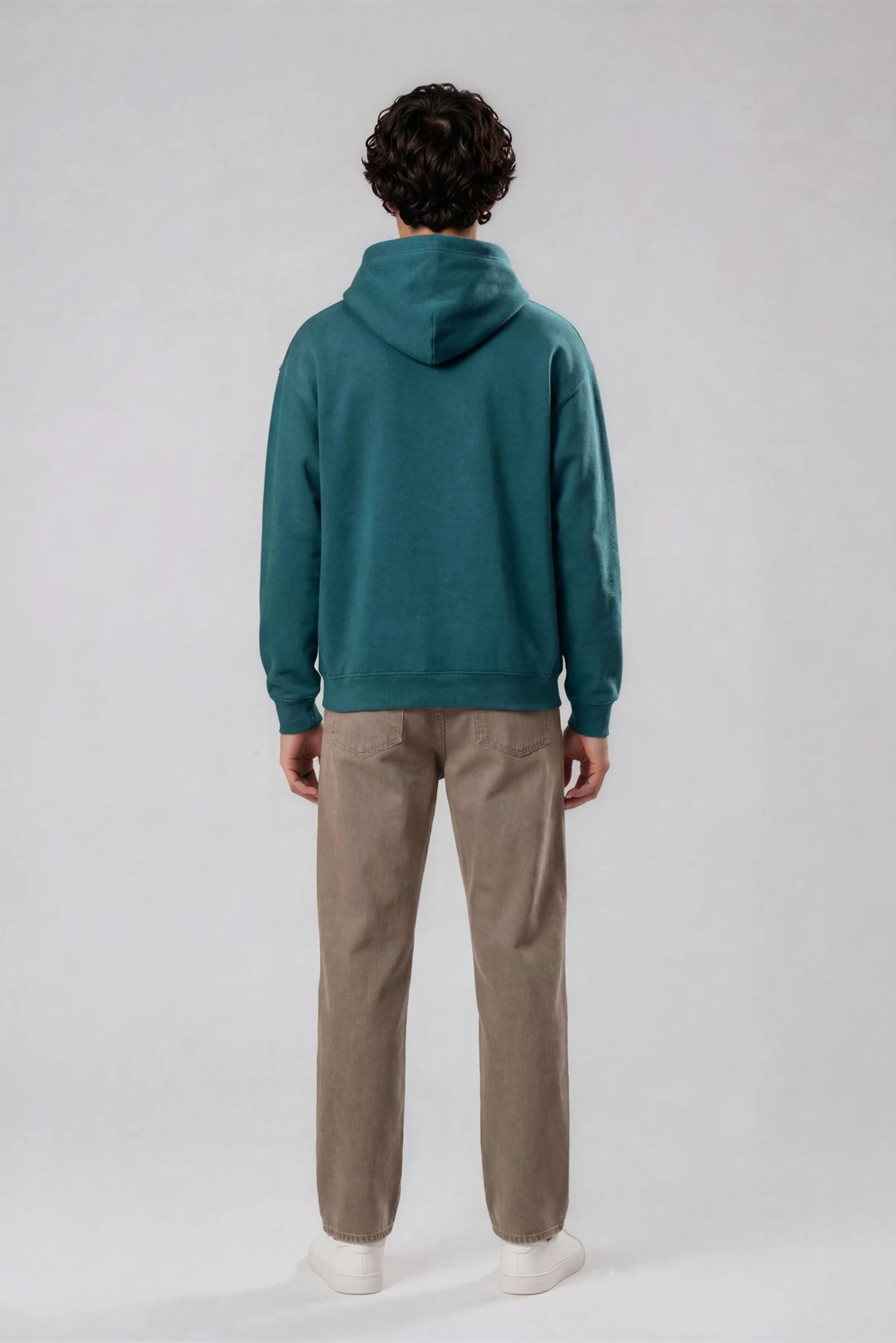 Hoodie Essential, Dark Emerald