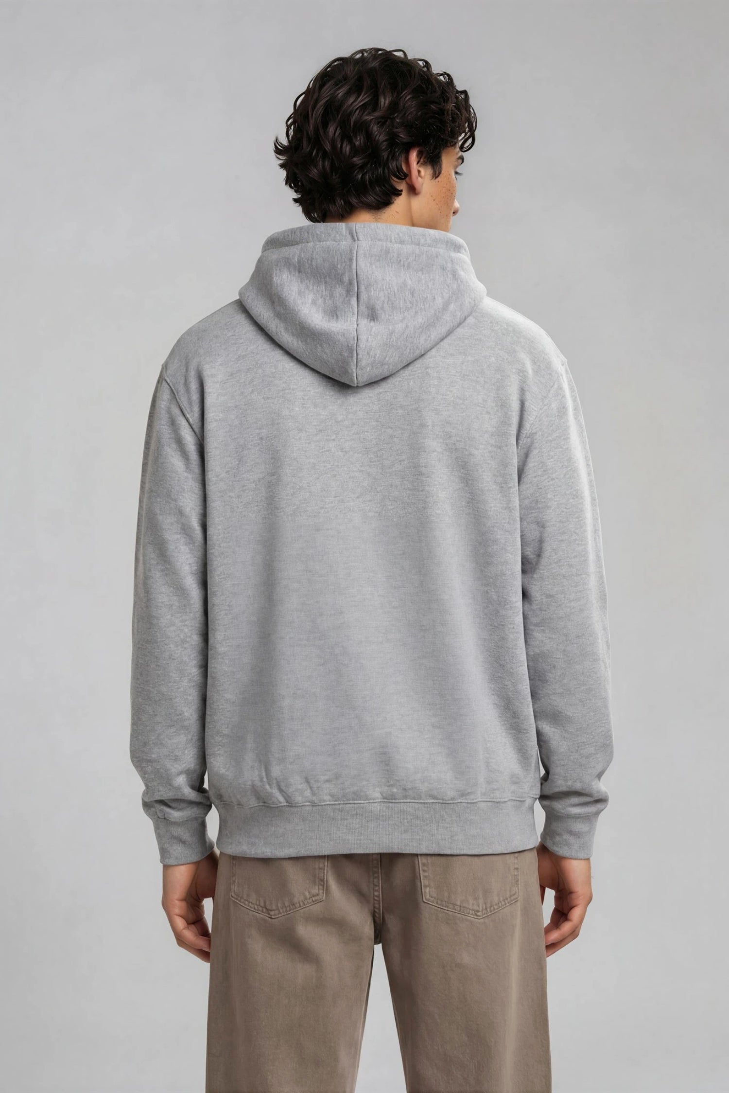 Hoodie Essential, Light Grey