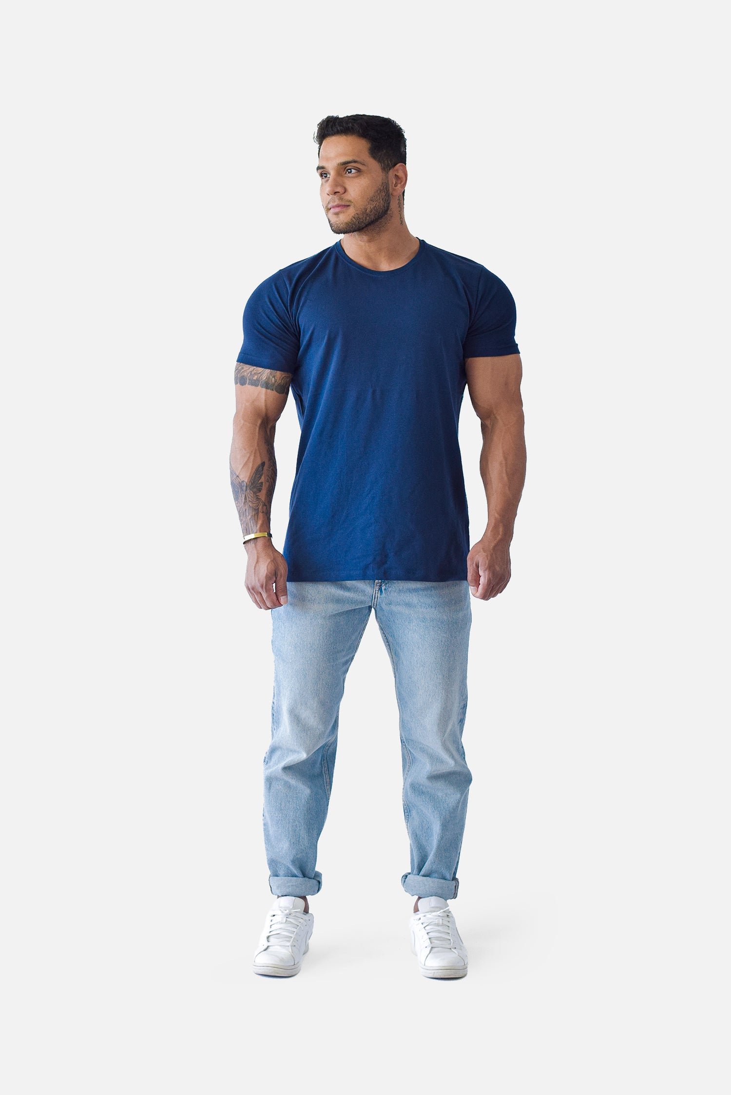 Muscle T-shirt, Marinblå