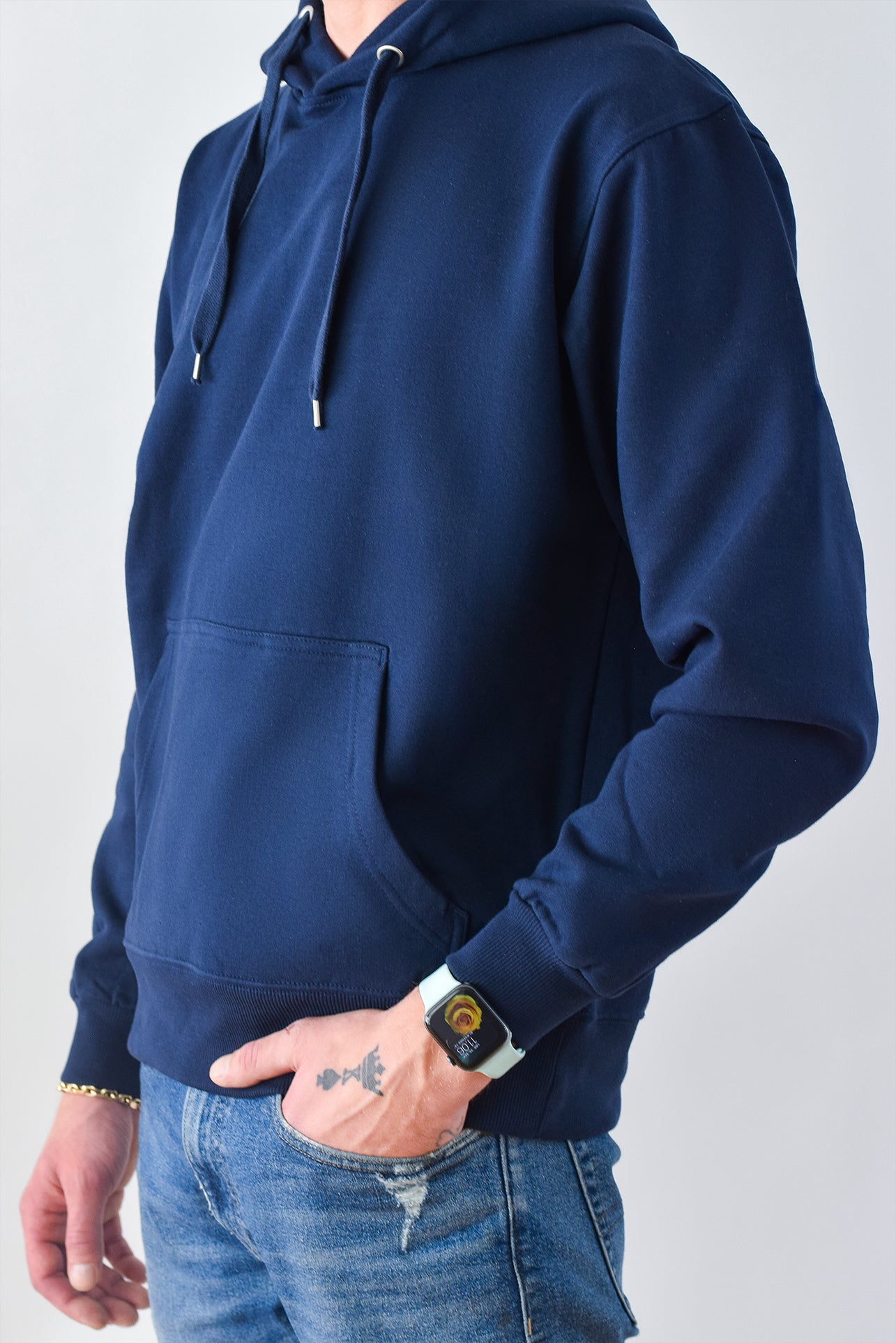 Hoodie Heavy, Navy Blue