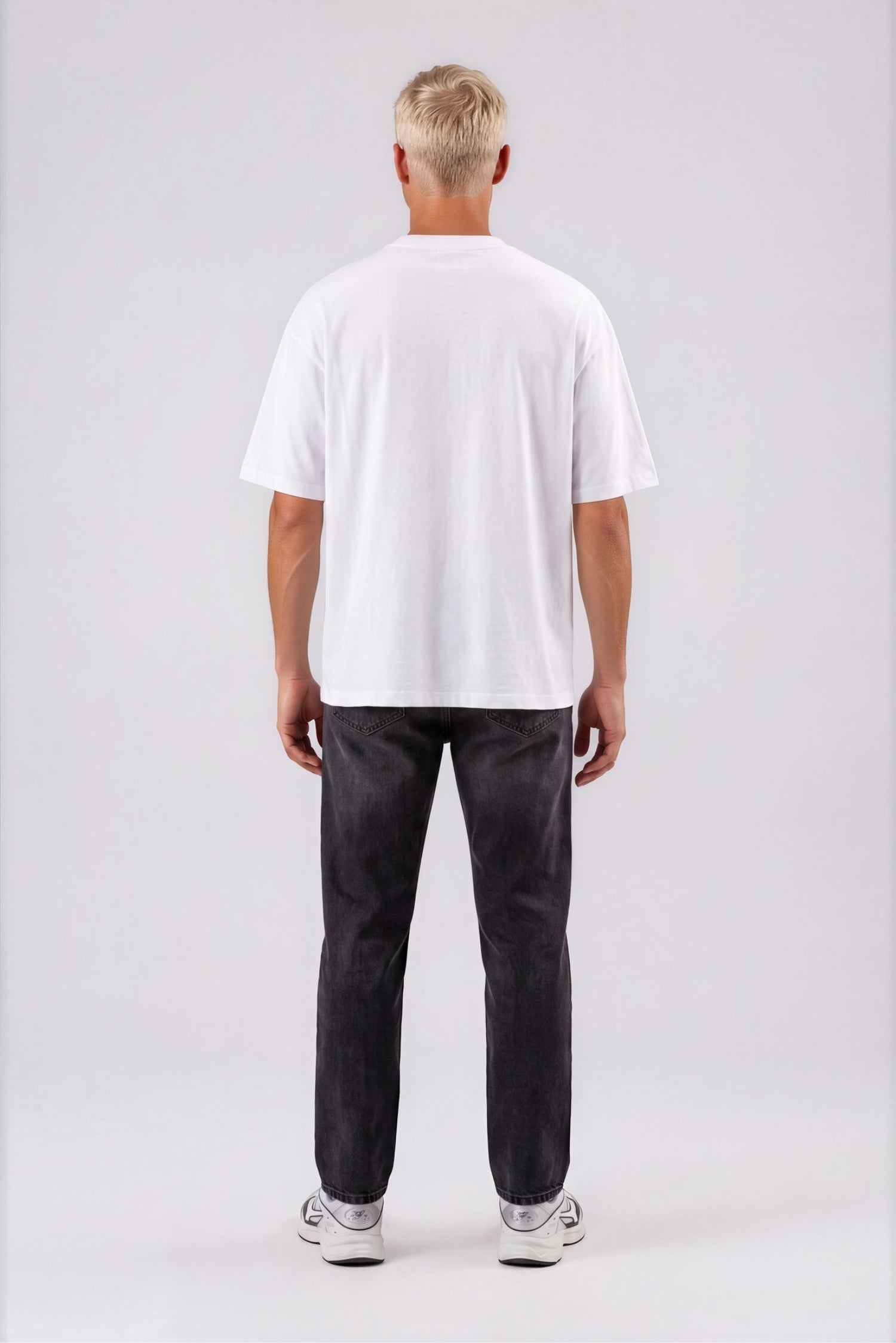 oversized hvid tshirt box fit