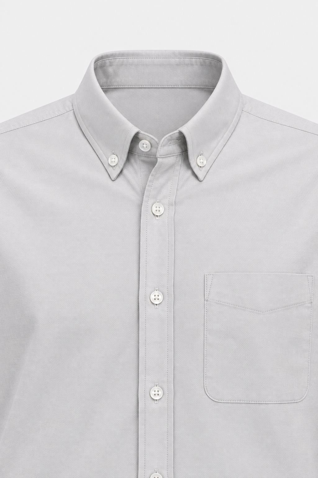 Oxford Shirt - Lysegrå