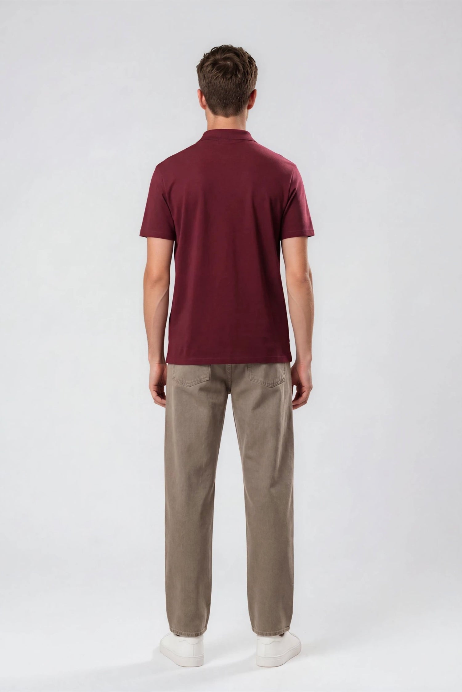 Performance Polo, Burgundy