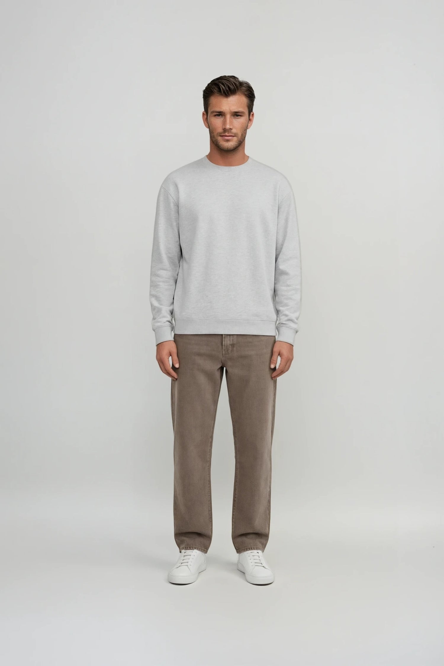 Sweatshirt Classic, Light Grey