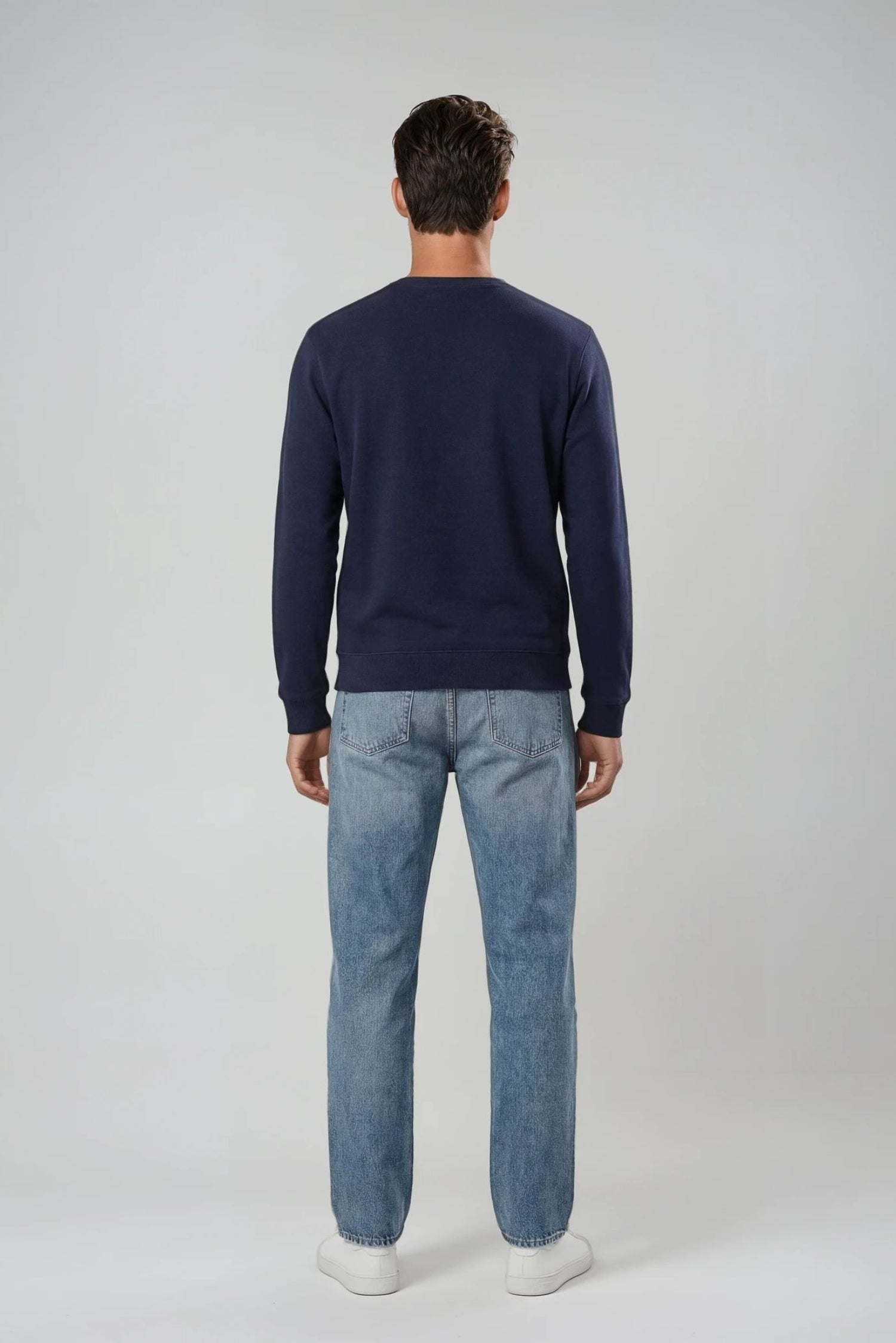 Sweatshirt Classic, Navy Blue